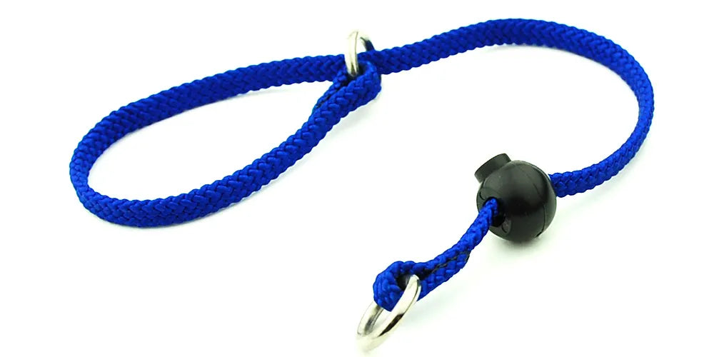 Dog Pinch Collar Pet Adjustable Knitting Nylon Collar with Control Buckle Necklace for Small Medium Large dogs Pet Supplies
