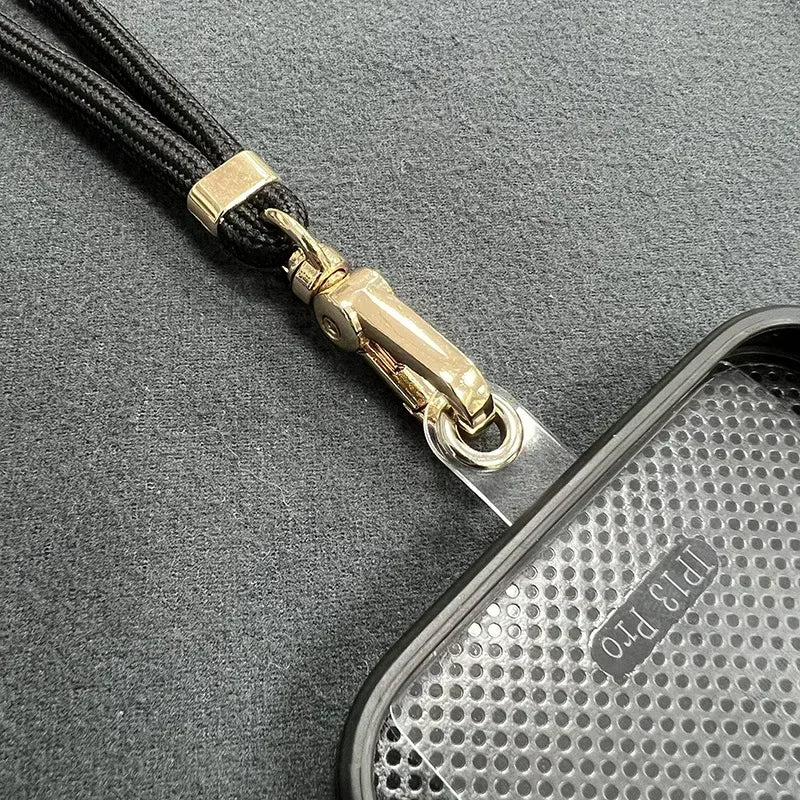 Adjustable Crossbody Strap Hanging Mobile Phone Back Clip Fixed Card Hanging Neck Universal Lanyard Safety And Anti Loss