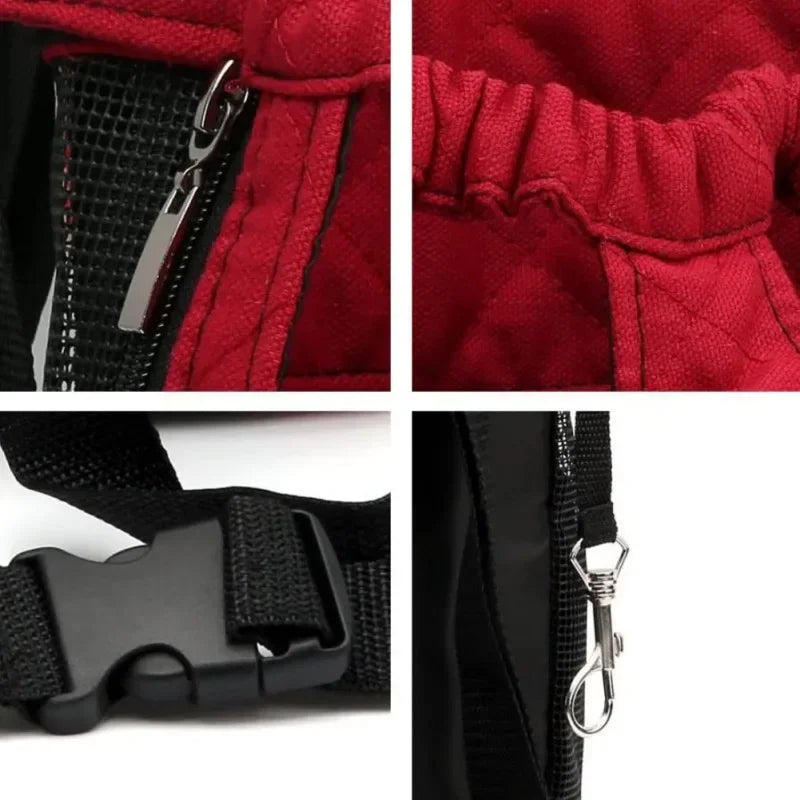 Dog Carrier Pet Carrying Backpack Travel Shoulder Large Bags Carrier Front Chest Holder for Puppy Fashion Shoulder Bag