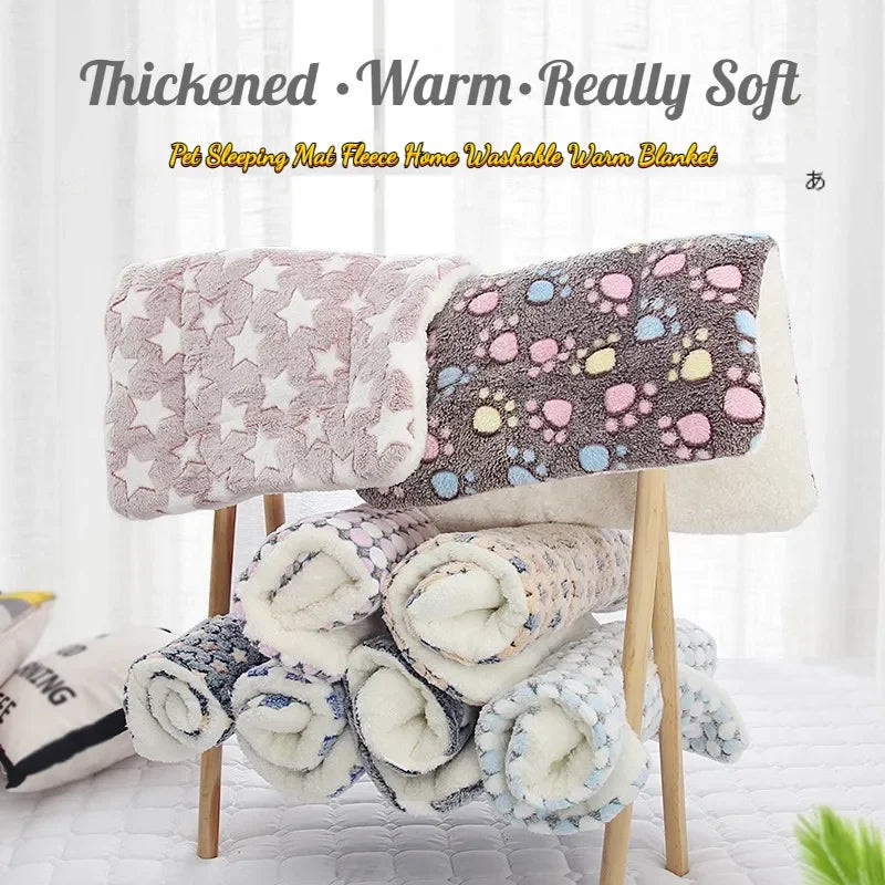 XS-3XL Warm Soft Pet Bed Mats Plush Pet Sleeping Mat for Dog Bed for Small Large Dogs Blanket Cat Bed Warm Cat Mat Cushion
