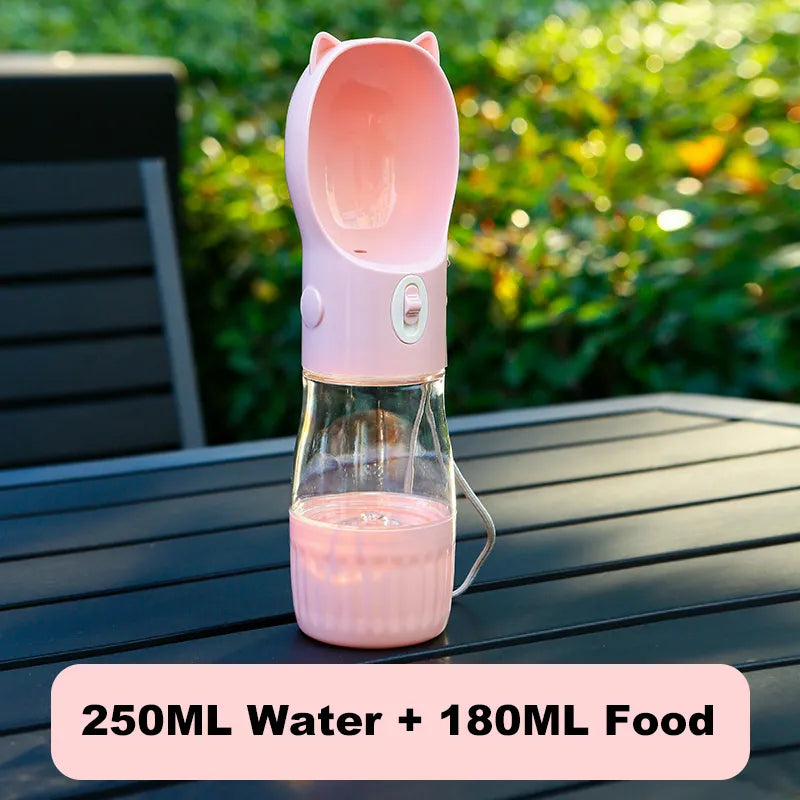 Portable Dog Water Bottle With Food Cup For Small Large Dog Cats OutdoSPECIFICATIONSBrand Name: HolapetItem Type: Water BottlesOrigin: Mainland ChinaType: DogsMaterial: PlasticApplicable Dog Breed: UniversalChoice: yes
Portable DShopDoggieworksShopDoggieworksSmall Large Dog Cats Outdoor Walking Drinking Feed Dispense French Bulldog Supplies