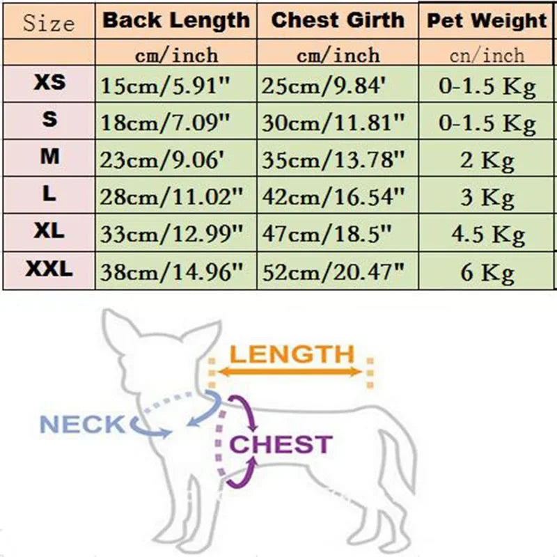 Dog Clothes for Small Dogs Soft Pet Dog Sweater Clothing for Dog Winter Chihuahua Clothes Classic Pet Outfit Small Dog Clothes
