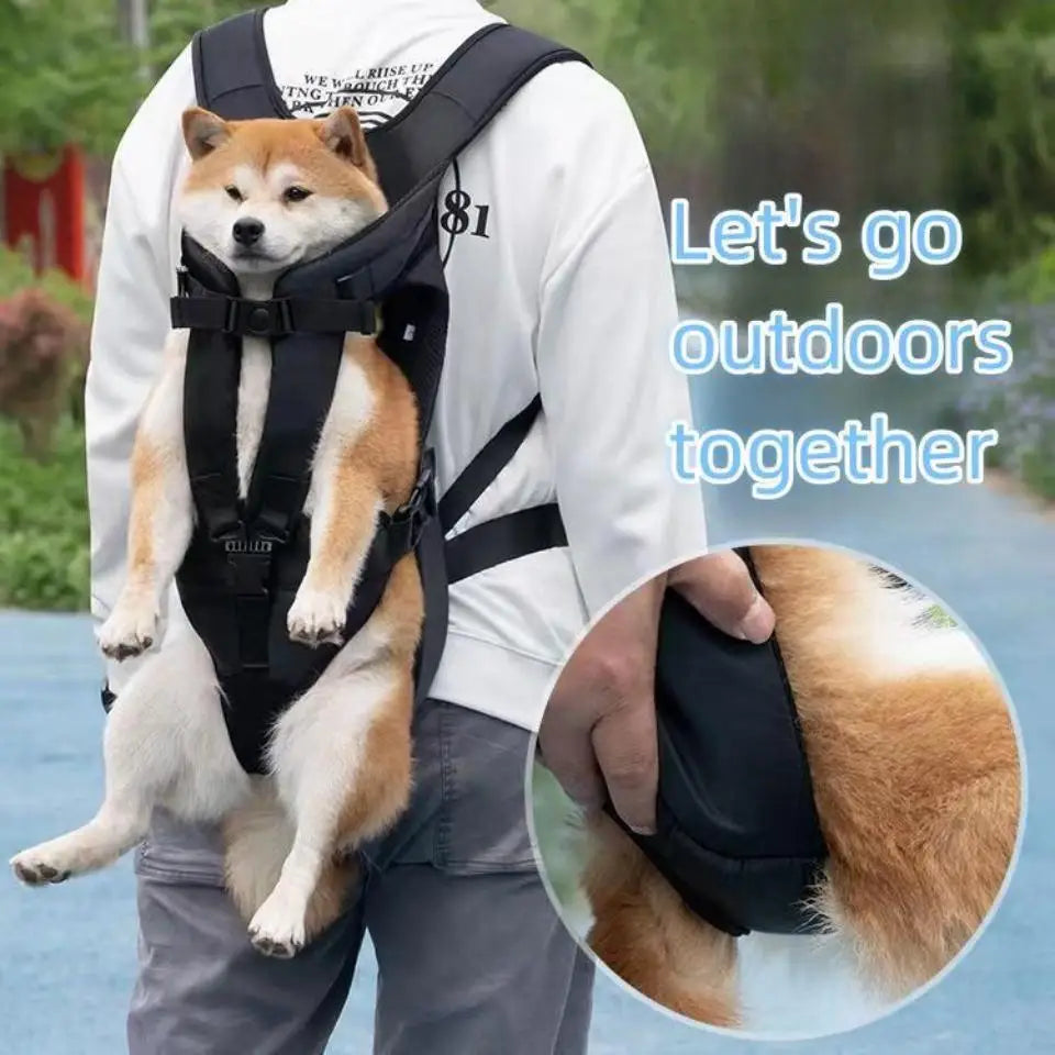 High quality Dog Carrier Backpack Adjustable Pet Carriers Front Facing motorcycle pet backpack Puppy Travel Bag Cycling Pet bag