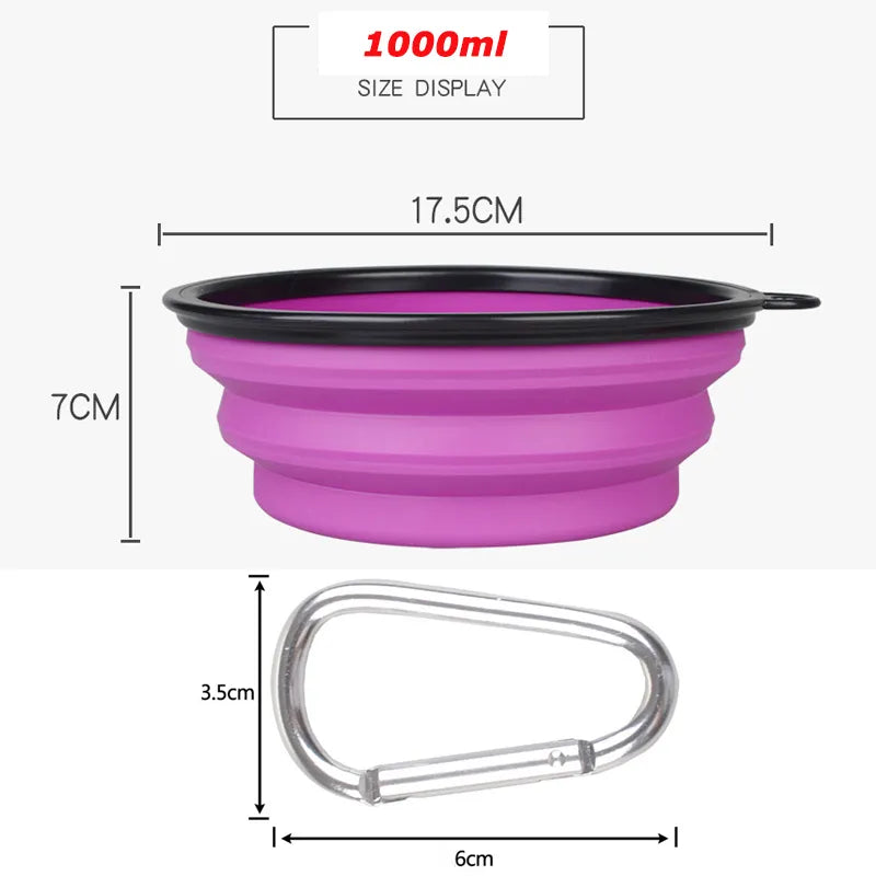1000ml Large Collapsible Dog Pet Folding Silicone Bowl Outdoor Travel SPECIFICATIONSBrand Name: EffosolaItem Type: Travel BowlsOrigin: Mainland ChinaType: DogsMaterial: SiliconeVolume: 1LVolume: 350mlApplicable Dog Breed: Universal
ShopDoggieworksShopDoggieworks1000ml Large Collapsible Dog Pet Folding Silicone Bowl Outdoor Travel Portable Puppy Food Container Feeder Dish Bowl