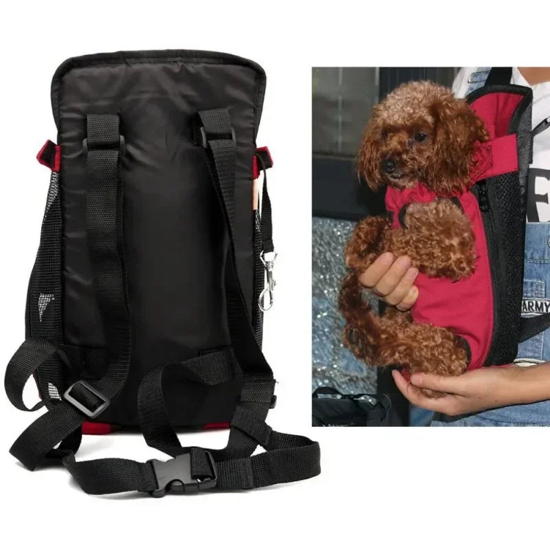 Dog Carrier Pet Carrying Backpack Travel Shoulder Large Bags Carrier Front Chest Holder for Puppy Fashion Shoulder Bag