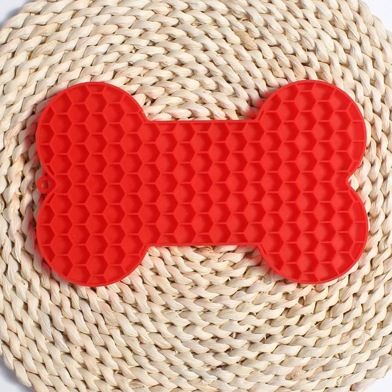 Bone Shape Silicone Licking Pad Pet Dog Peanut Butter Slow Food Bowl ESPECIFICATIONSBrand Name: NoEnName_NullItem Type: Slow FeederOrigin: Mainland ChinaType: DogsMaterial: silica gelApplicable Dog Breed: Universal
Bone SShopDoggieworksShopDoggieworksBone Shape Silicone Licking Pad Pet Dog Peanut Butter Slow Food Bowl Eating
