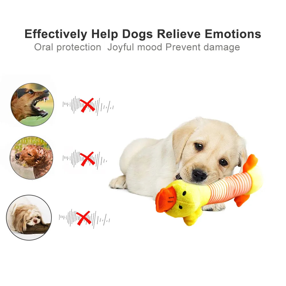 Pet Dog Toy Squeak Plush Toy For Dogs Supplies Fit for All Puppy Pet Sound Toy Funny Durable Chew Molar Cute Toy Pets Supplies