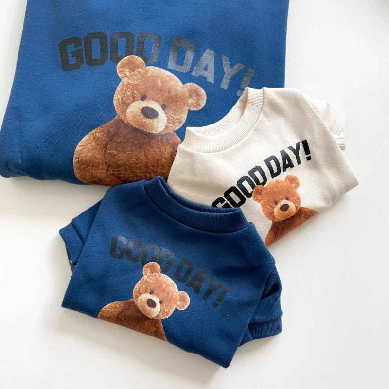 Winter Warm Pet Dog Clothes Cute Bear Dogs Hoodies for Puppy Small Medium Dogs Clothing Sweatshirt Kawaii Clothes 푸들 강아지 옷