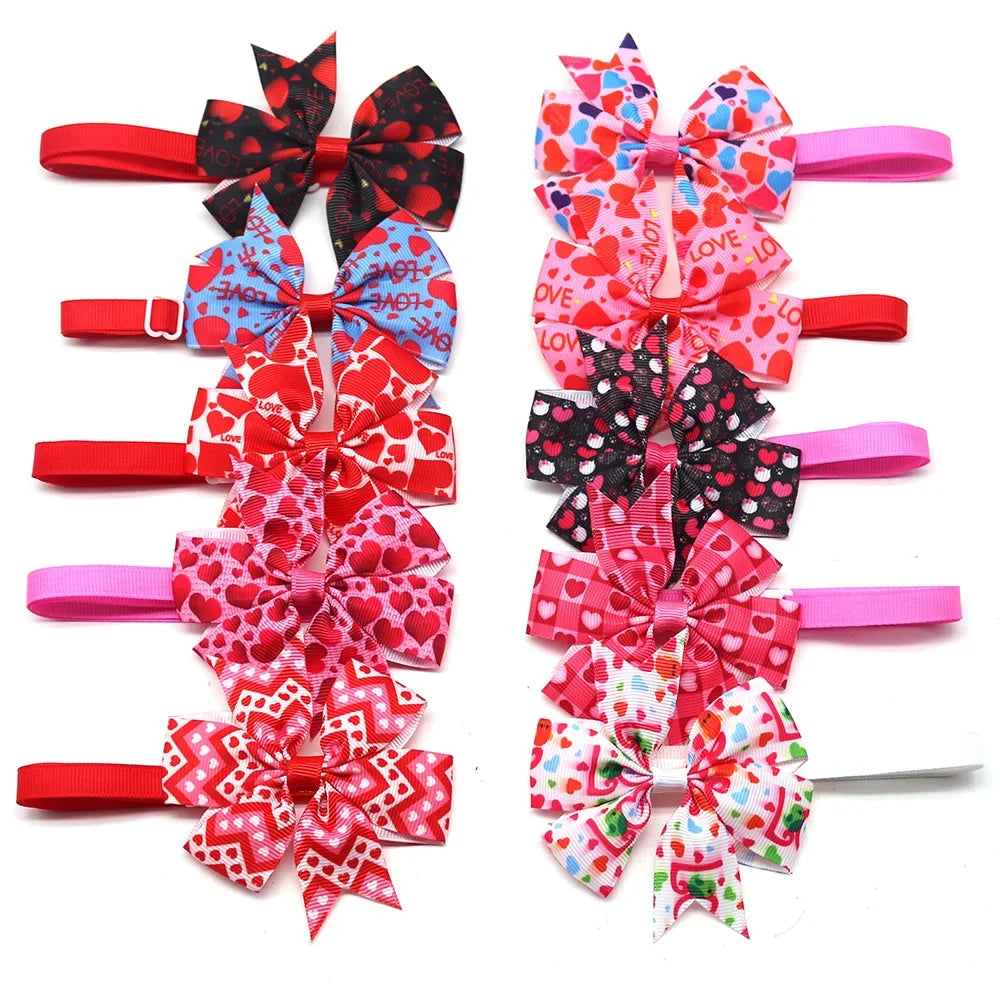 10pcs Valentine's Day Pet Supplies Pet Dog Cat Bowtie Dog Collar PinkSPECIFICATIONSBrand Name: SennieaMaterial: ClothOrigin: Mainland ChinaCN: ZhejiangItem Type: Tie & Bow TieType: DogsUsage: Collars & LeadsApplicable Dog BreeShopDoggieworksShopDoggieworksDay Pet Supplies Pet Dog Cat Bowtie Dog Collar Pink Small Dog Hair Accessories Pet Bow Ties