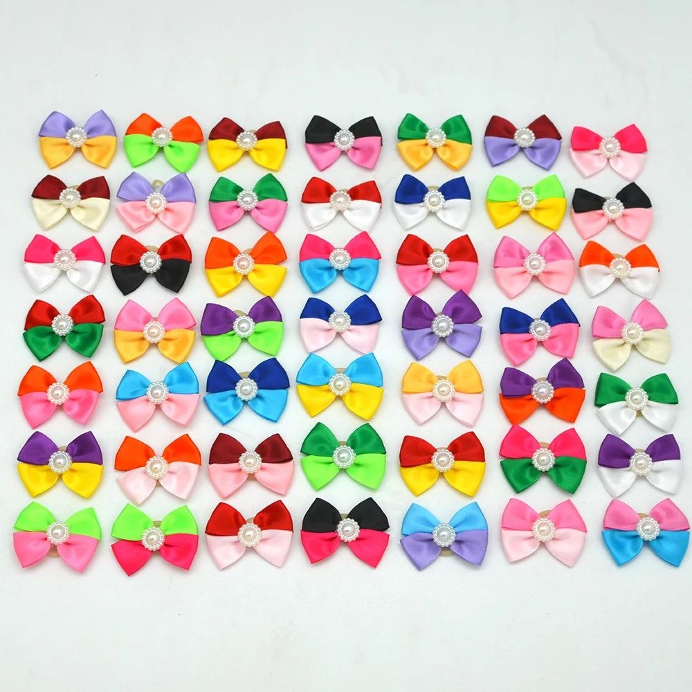100pcs Pet Dog Hair Bow Accessories Pearl Accents Colourful with RubbeSPECIFICATIONSBrand Name: NoEnName_NullMaterial: ClothOrigin: Mainland ChinaCN: ZhejiangItem Type: Hair AccessoriesSet Type: YESType: Dogs
ShopDoggieworksShopDoggieworks100pcs Pet Dog Hair Bow Accessories Pearl Accents Colourful