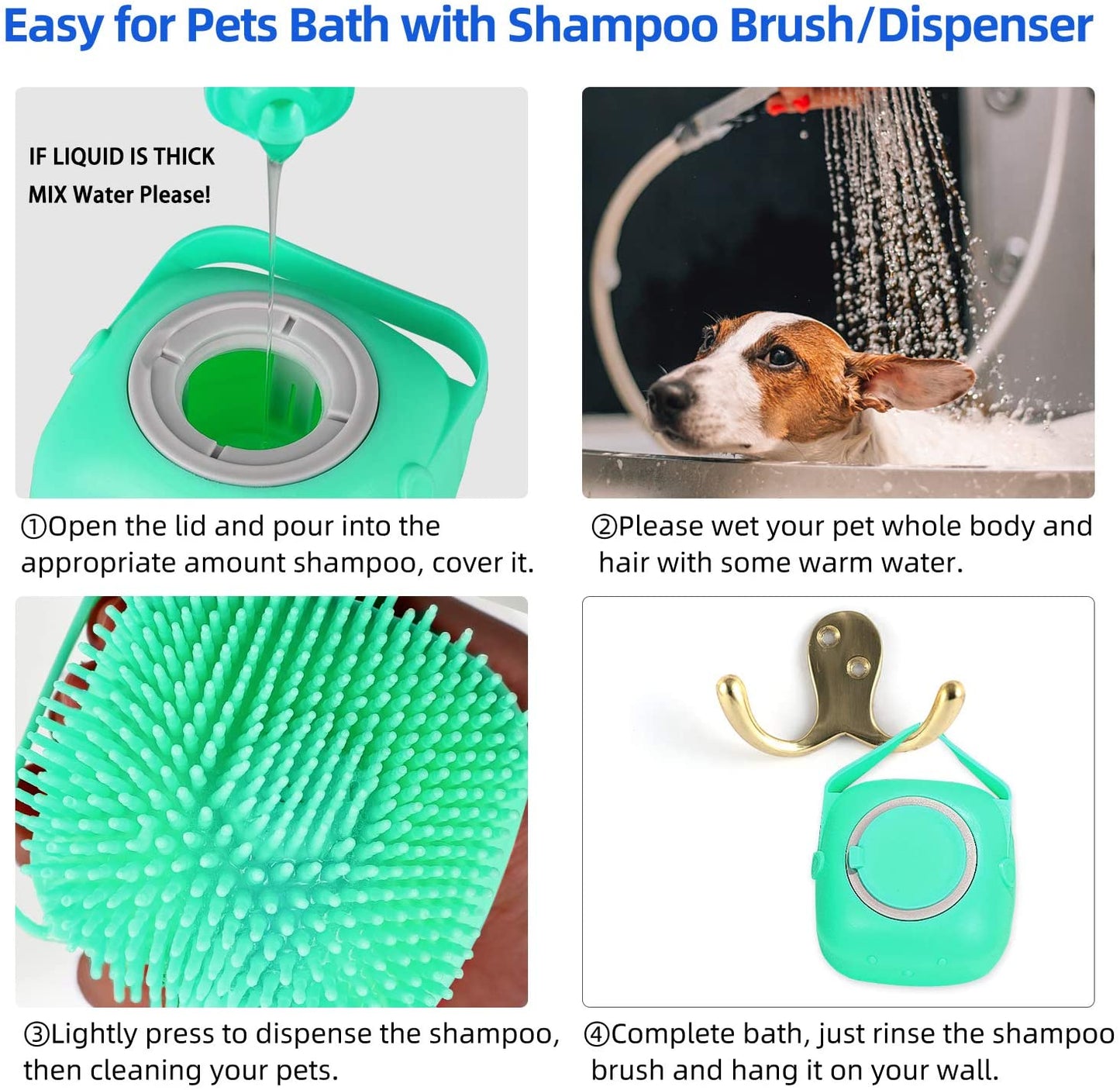 Dog Bath Brush | Soft Silicone Pet Bath Comb
Best Dog Bath Brush For Sale
Tackle tough tangles with the Vetnique Labs Furbliss Grooming Small Pets with Short Hair, Deshedding, Massaging & Bathing. This muDog Bath BrushShopDoggieworksShopDoggieworksSoft Silicone Pet Bath Comb