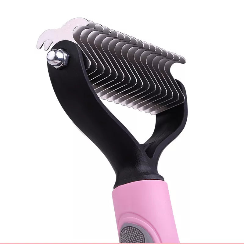 Dog Brush Double-Sided Hair Removal Comb And Hair Removal Tool Used To Remove Mats And Tangles The Best Pet Grooming Brush