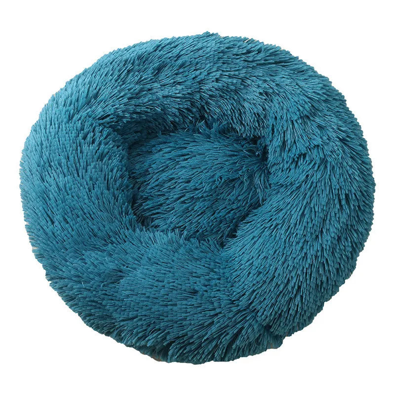 Donut Mand Dog Accessories for Large Dogs Cat's House Plush Pet Bed for Dog XXL Round Mat For Small Medium Animal Calming 100CM