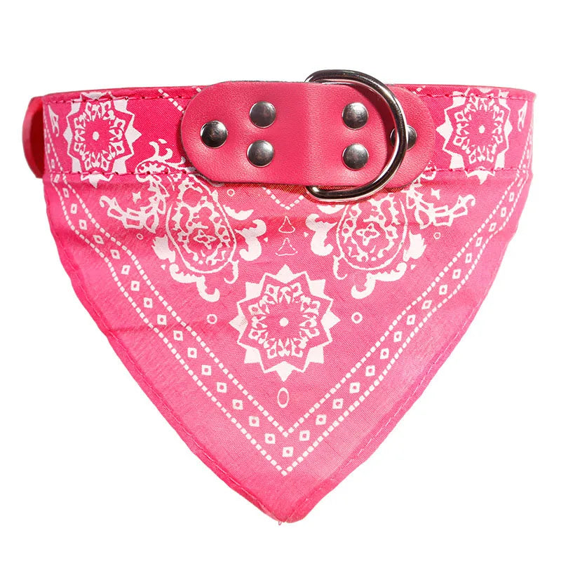 Pet Collars With Print Scarf Cute Adjustable Small Dog Collar NeckerchSPECIFICATIONSBrand Name: NoEnName_NullType: CollarsCollar Type: Basic Collarsis_customized: NoMaterial: PUIs Smart Device: noOrigin: Mainland ChinaCN: AnhuiPattern:ShopDoggieworksShopDoggieworksPrint Scarf Cute Adjustable Small Dog Collar Neckerchief Puppy Pet Slobber Towel Cat Accessories