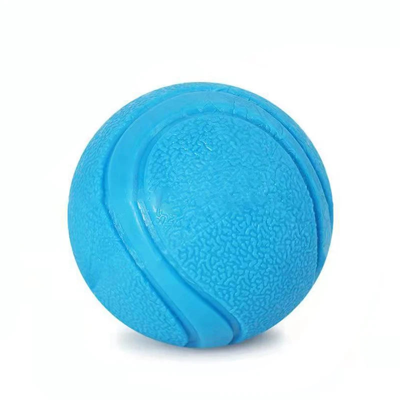 Dog Toy Ball Indestructible Bite-Resistant Elastic Ball Pet Dog Interactive Training To Relieve Boredom Molar Solid Rubber Ball