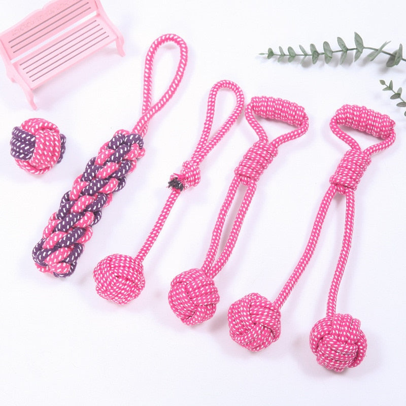 Interactive Cotton Rope Dog Toys Bite-Resistant Pet Puppy Dog Toy ChewSPECIFICATIONSType: DogsToys Type: Chew ToysSet Type: noQuantity: 1PCOrigin: Mainland ChinaMaterial: cotton ropeIs Smart Device: noBrand Name: gagyive0ShopDoggieworksShopDoggieworksInteractive Cotton Rope Dog Toys Bite-Resistant Pet Puppy Dog Toy Chew Ball Toy