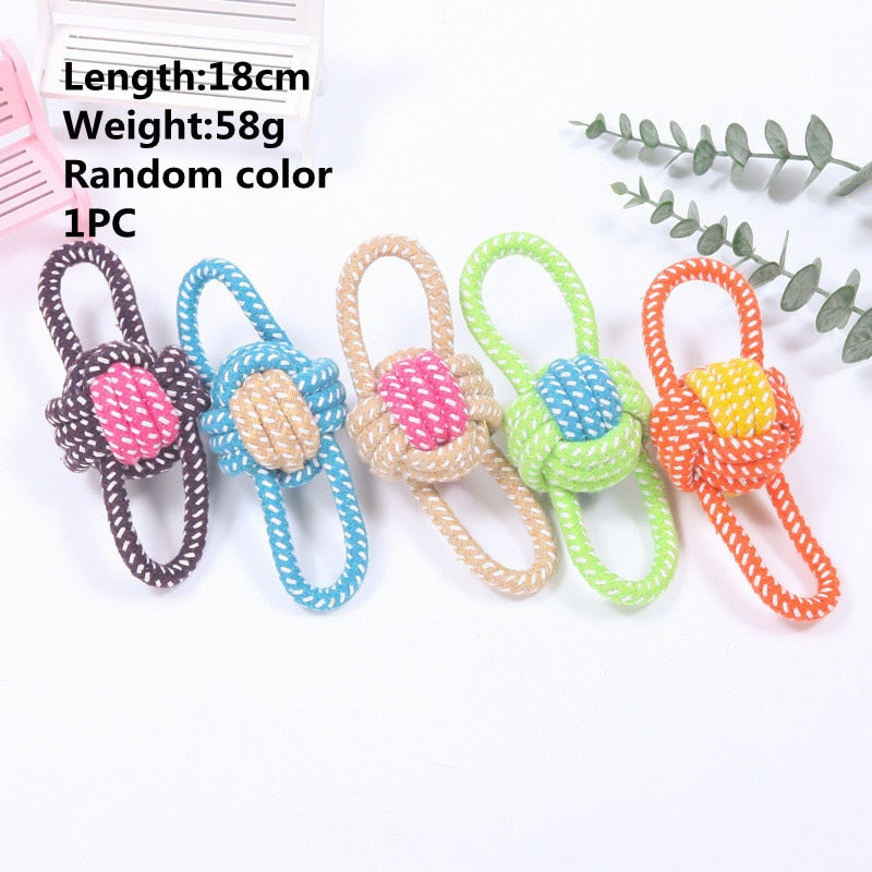 Interactive Cotton Rope Dog Toys Bite-Resistant Pet Puppy Dog Toy ChewSPECIFICATIONSType: DogsToys Type: Chew ToysSet Type: noQuantity: 1PCOrigin: Mainland ChinaMaterial: cotton ropeIs Smart Device: noBrand Name: gagyive0ShopDoggieworksShopDoggieworksInteractive Cotton Rope Dog Toys Bite-Resistant Pet Puppy Dog Toy Chew Ball Toy