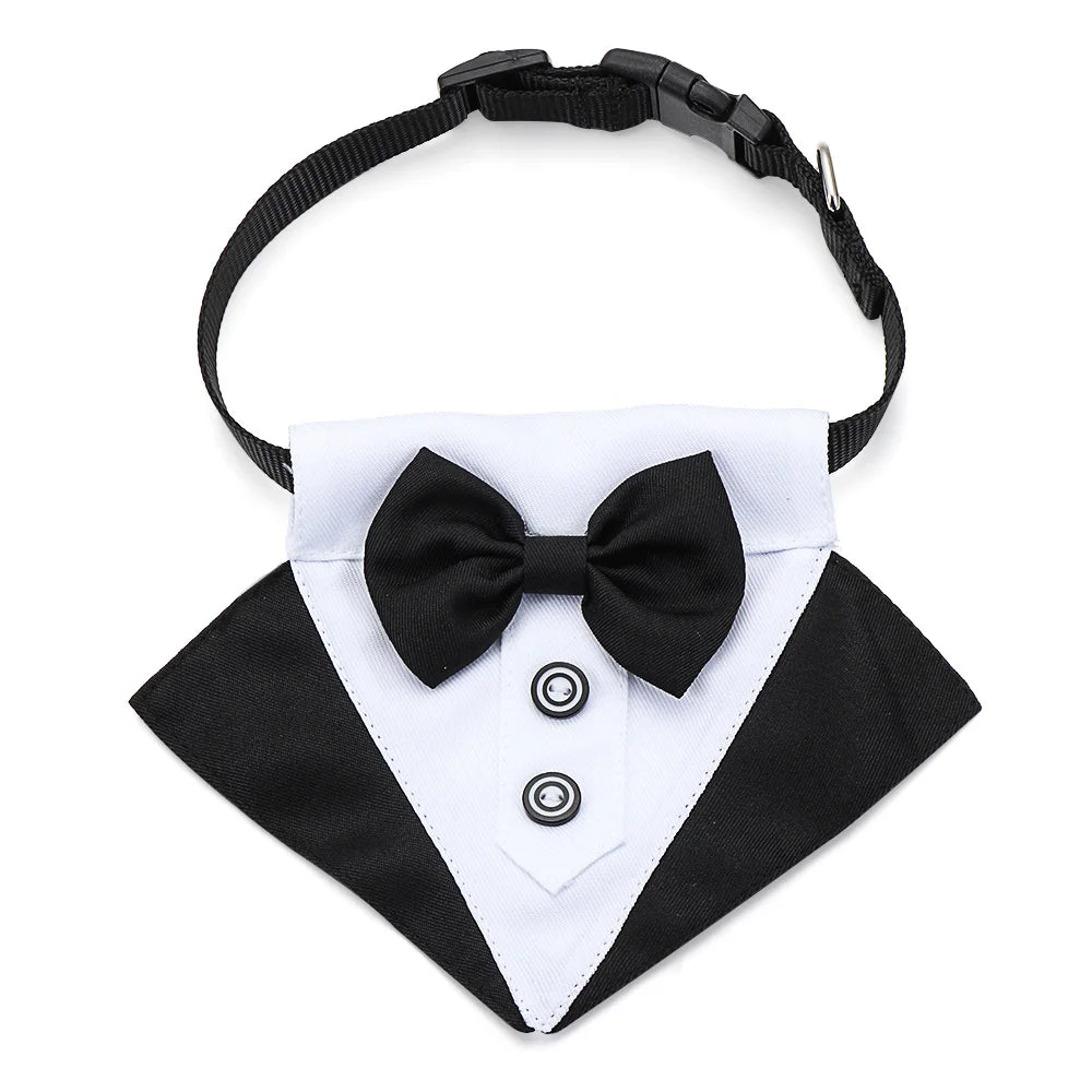 Pet Dog Cat Formal Necktie Tuxedo Bow Tie Black and Red Collar for DogSPECIFICATIONSBrand Name: NoEnName_NullMaterial: 100% CottonOrigin: Mainland ChinaCN: ShanghaiItem Type: Tie &amp; Bow TieSet Type: noType: DogsMaterial:: CottonColoShopDoggieworksShopDoggieworksPet Dog Cat Formal Necktie Tuxedo Bow Tie Black