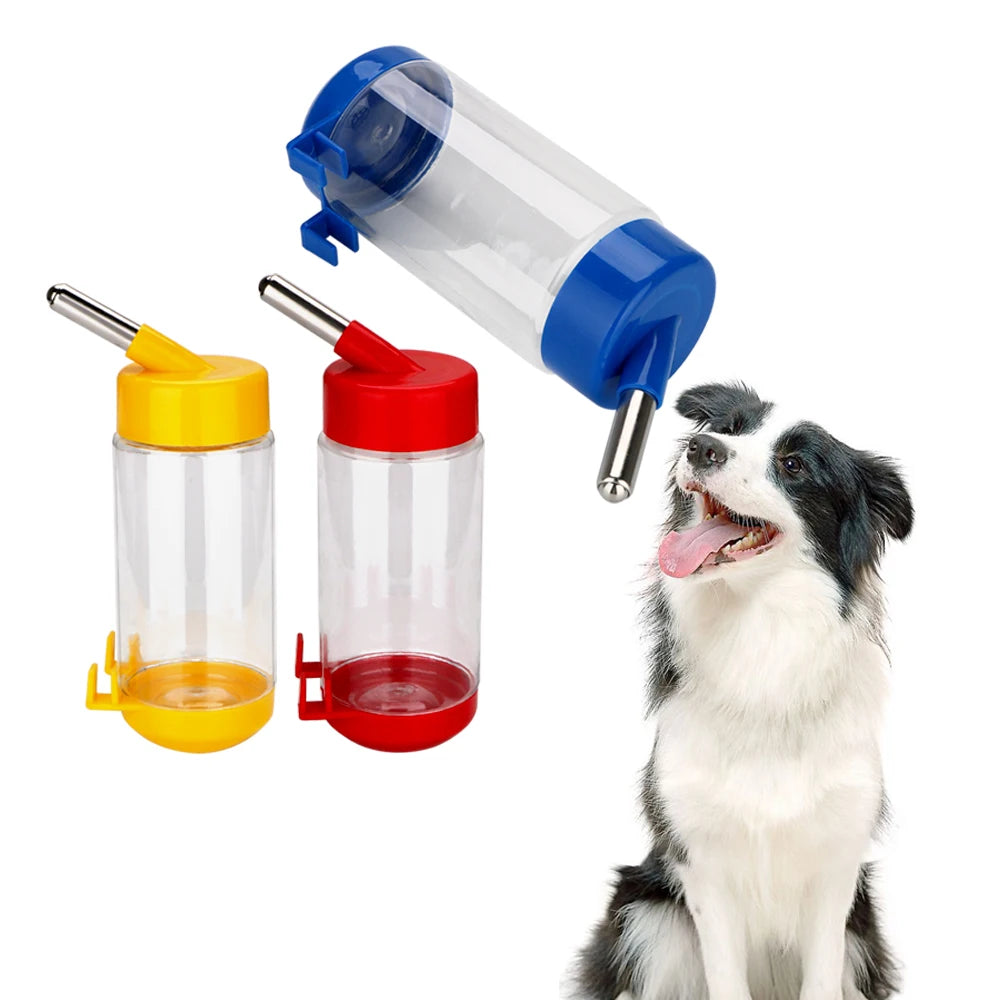 Convenient Leak-proof Dog Water Bottle Hanging Dispenser Feeder Pet Guinea Pig Squirrel Rabbit Drinking Bowl Automatic