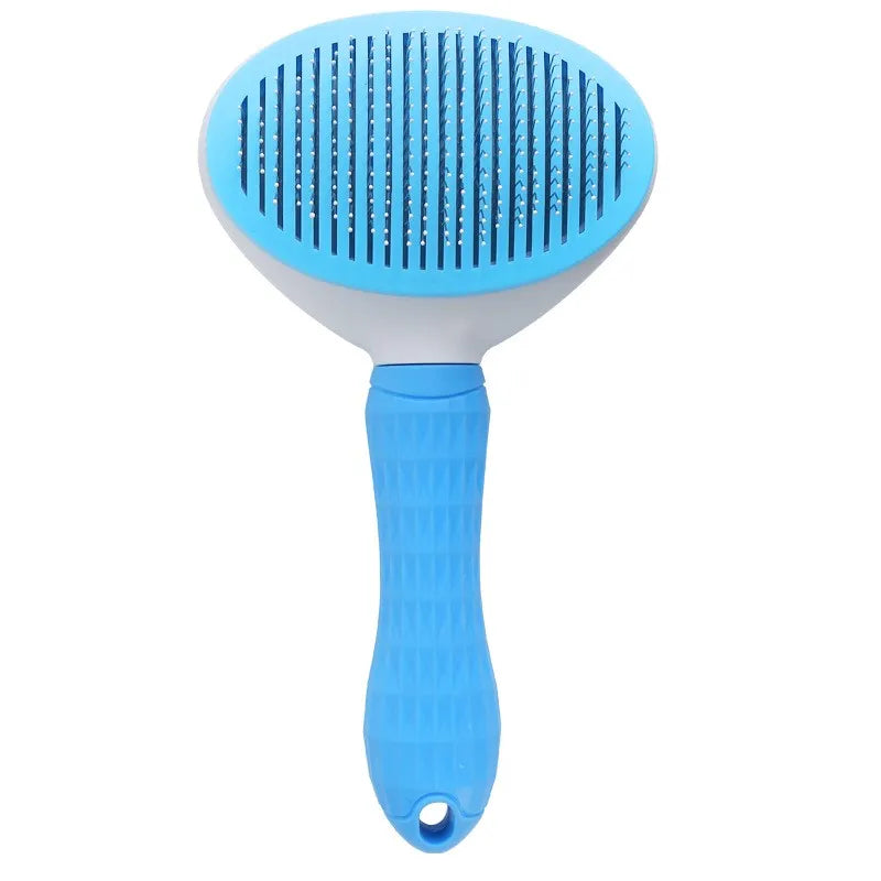 Pet Dog Brush Cat Comb Self Cleaning Pet Hair Remover Brush For Dogs CSPECIFICATIONSBrand Name: NoEnName_NullOrigin: Mainland ChinaMaterial: Stainless SteelType: DogsColor: Blue Pink Gray GreenAutomatic Fur Cleaning Grooming Tool: Pet ShopDoggieworksShopDoggieworksDogs Cats Grooming Tools Pets Dematting Comb Dogs Accessories