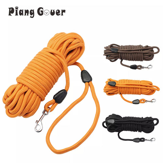 8mm Dog Leashes Long Pet Leash Outdoor Puppy Cat Dog Training Walking Rope 5M/10M/15M