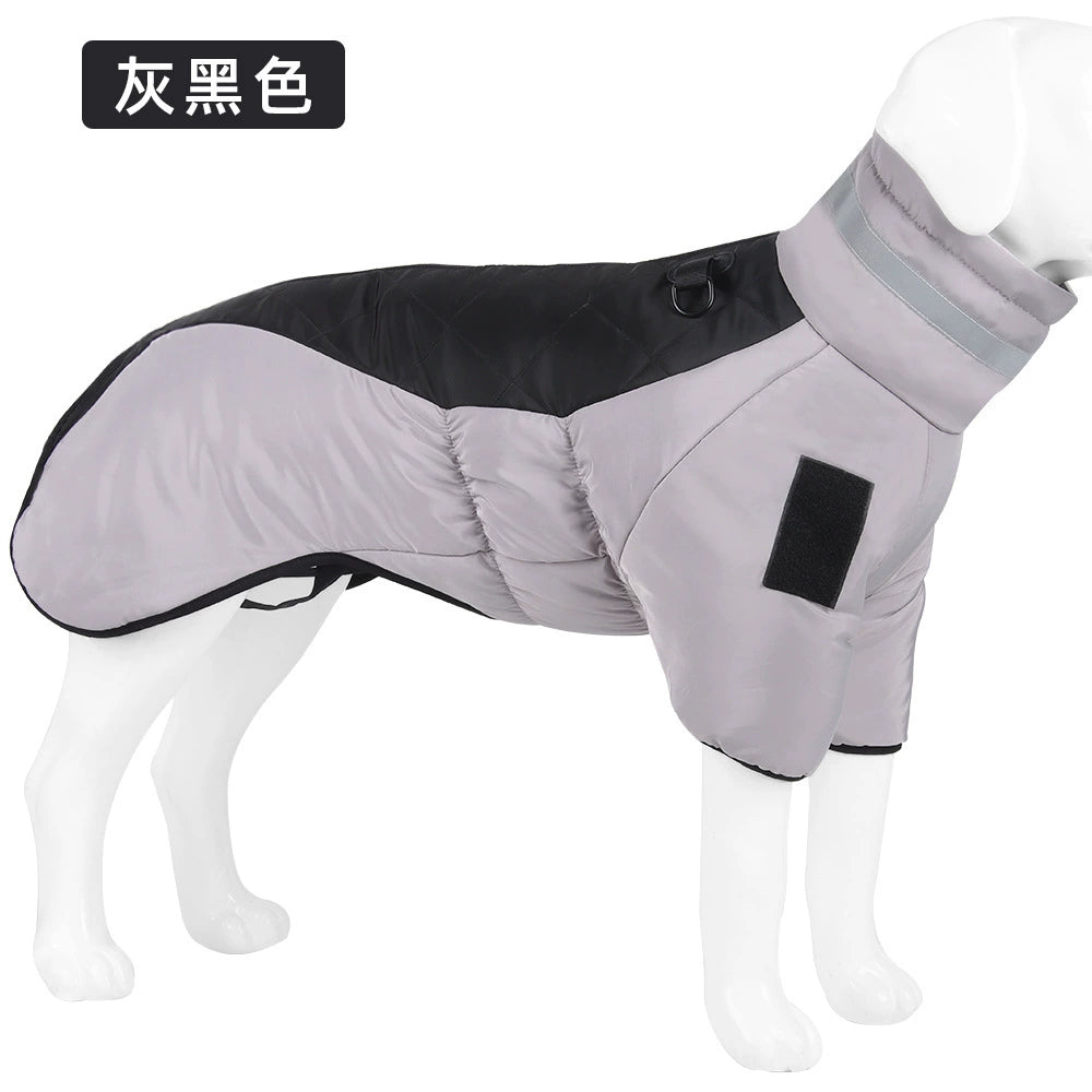 Dog Clothes Autumn and Winter Clothes Medium Large Dog Corgi Golden Retriever Puppy Special Winter Heattech Thick down Jacket Cotton-Padded Clothes