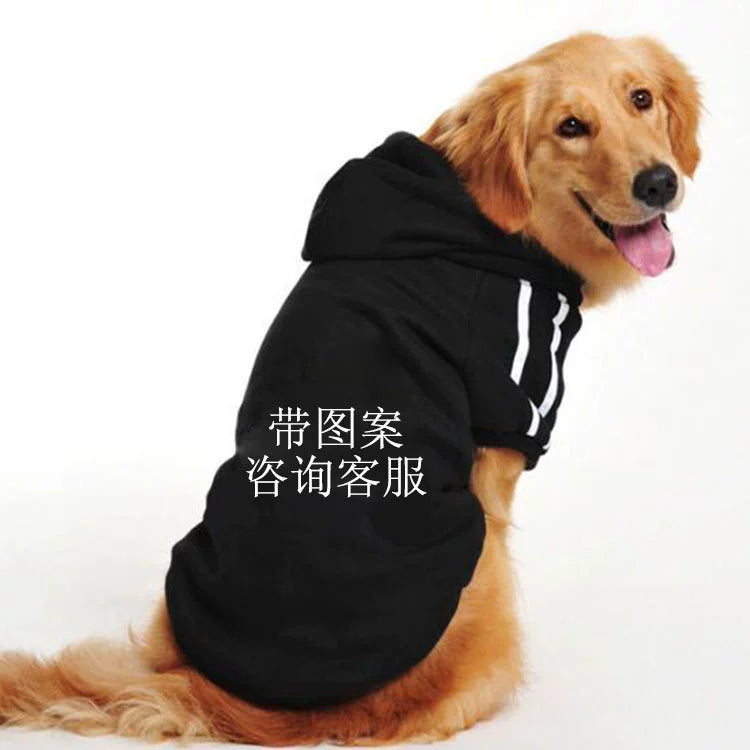 Labrador Golden Retriever Dog Clothes for Autumn and Winter