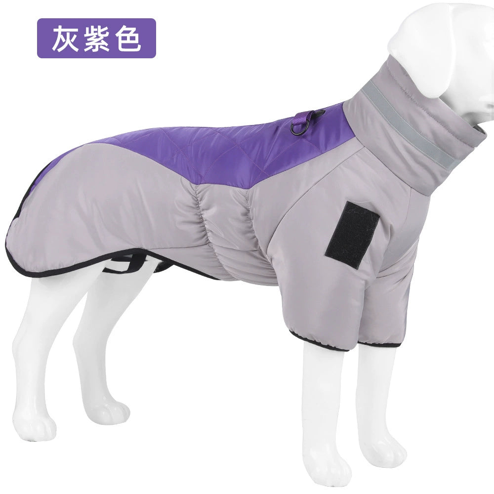 Dog Clothes Autumn and Winter Clothes Medium Large Dog Corgi Golden Retriever Puppy Special Winter Heattech Thick down Jacket Cotton-Padded Clothes