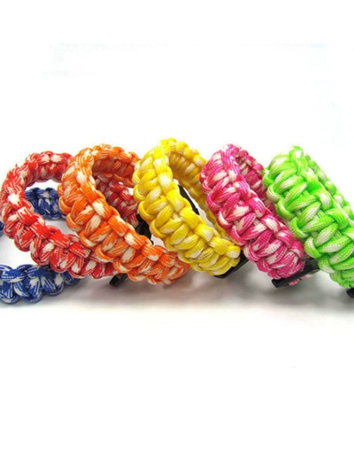 Factory Direct Supply Mixed Color Braided Rope Men and Women Spot Goods Outdoor