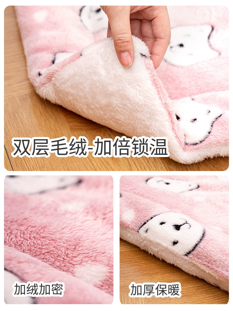 Pet Mat Kennel Cat Cage Dog Cage Thickened Warm Pad Dog for Sleep Cat Bayeta Winter Mattress