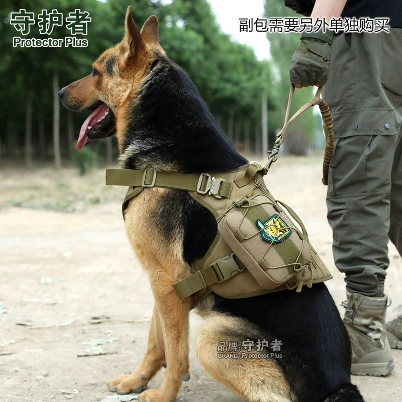 Guardian Outdoor Tactics Dog Vest Cobra Metal Buckle Reflective Dog Clothes Large Pet Training Camouflage Dog Clothes