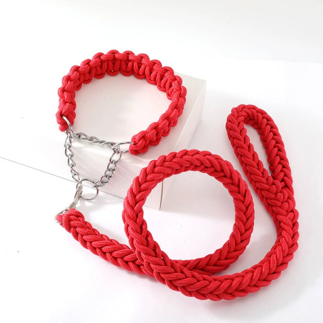 Pet Collar Dog Leash Bold Dog Leash Dog P Rope Big Dog Towing Rope Small Size Dogs Large Dog Golden Retriever