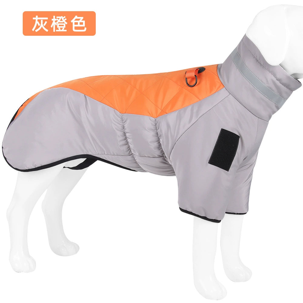 Dog Clothes Autumn and Winter Clothes Medium Large Dog Corgi Golden Retriever Puppy Special Winter Heattech Thick down Jacket Cotton-Padded Clothes