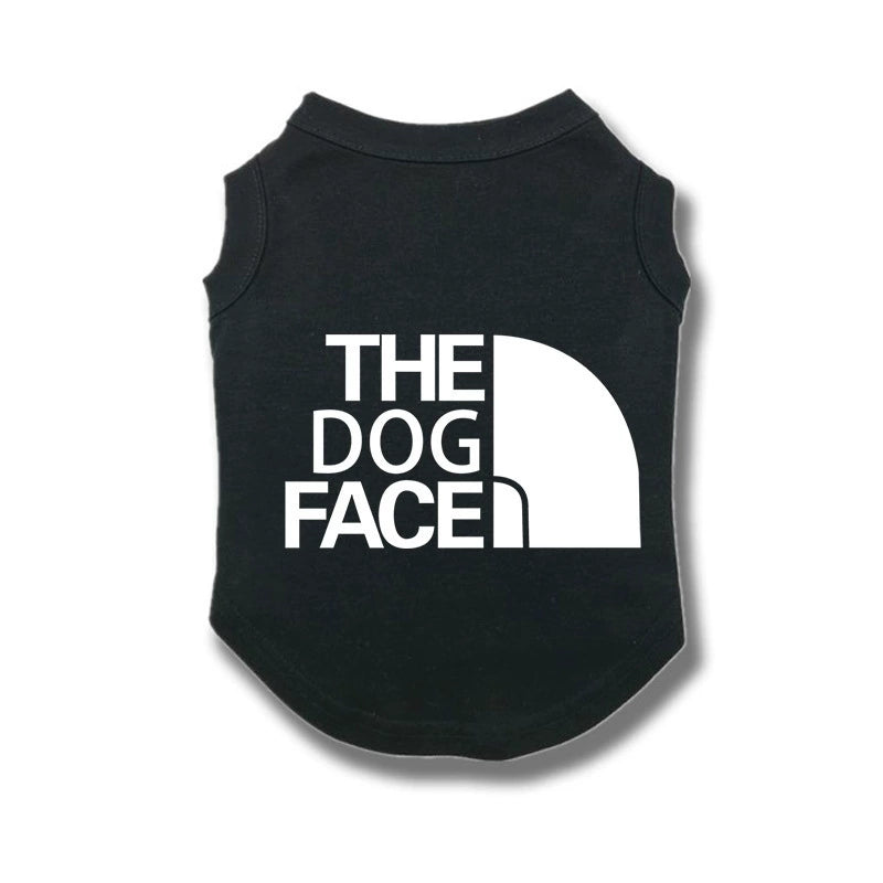 cross-border high quality dog face vest summer thin dog vest jarre aer