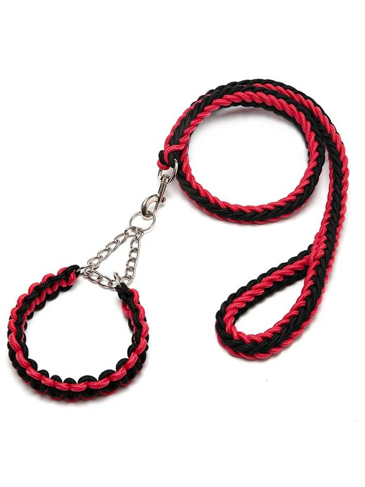 Pet Collar Dog Leash Bold Dog Leash Dog P Rope Big Dog Towing Rope Small Size Dogs Large Dog Golden Retriever