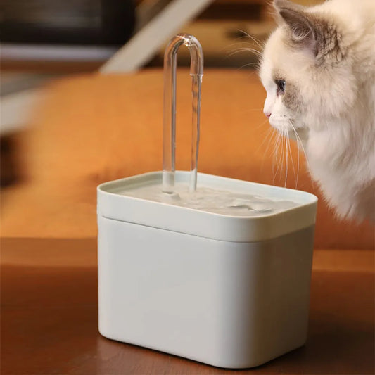 1.5L Cat Water Fountain Auto Filter Mute Cat Dog Drinker Bowl Recirculate Filtring Drinker for Cats Pet Water Dispenser