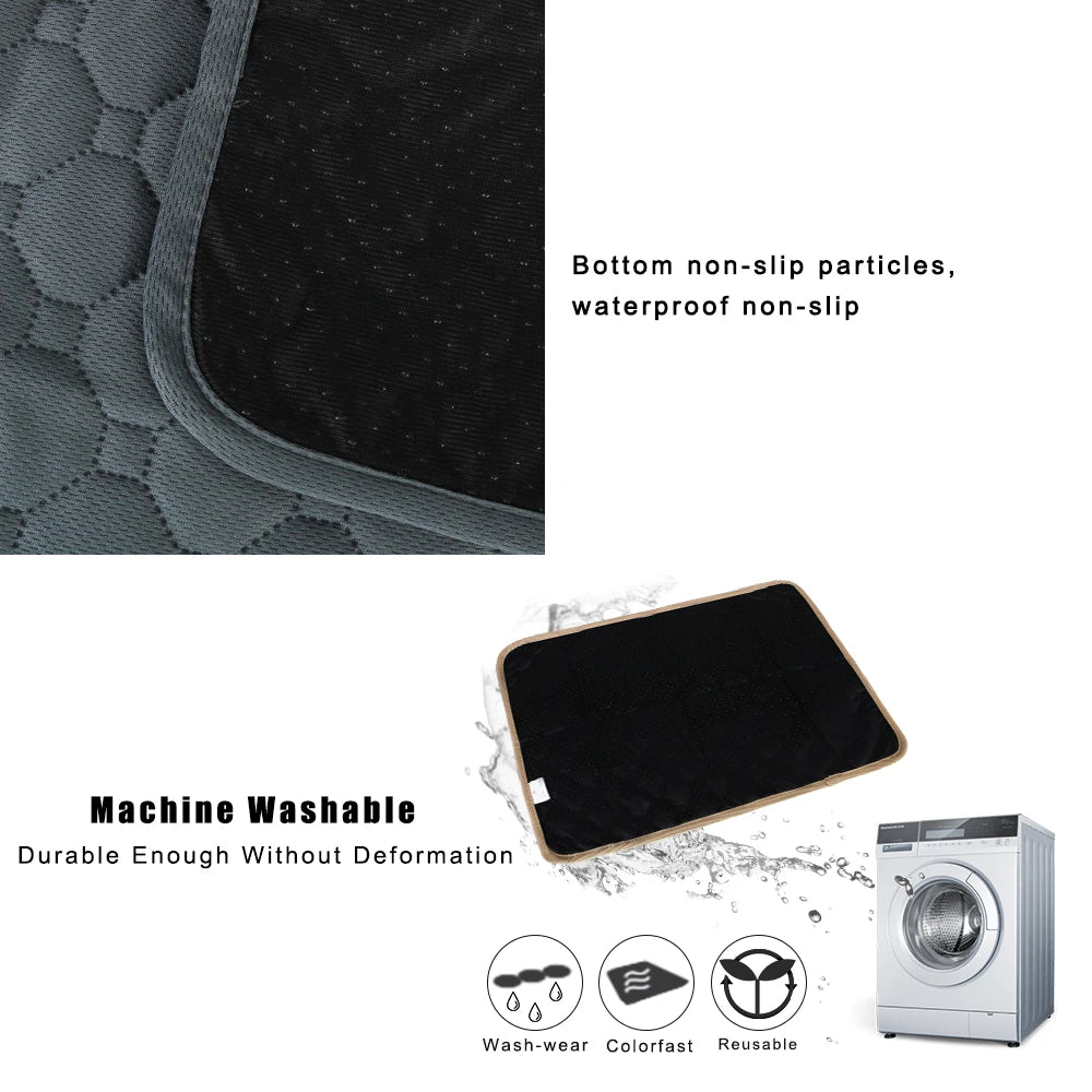 Reusable Training Pad Dog Pet Diaper Mat Waterproof Car Seat Cover Urine Absorbent Washable Pet accessories