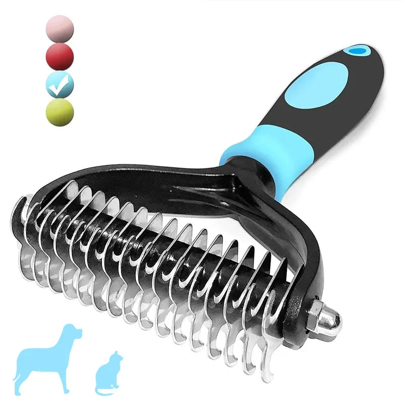 professional dog brush pet hair remover dog grooming comb removes hair