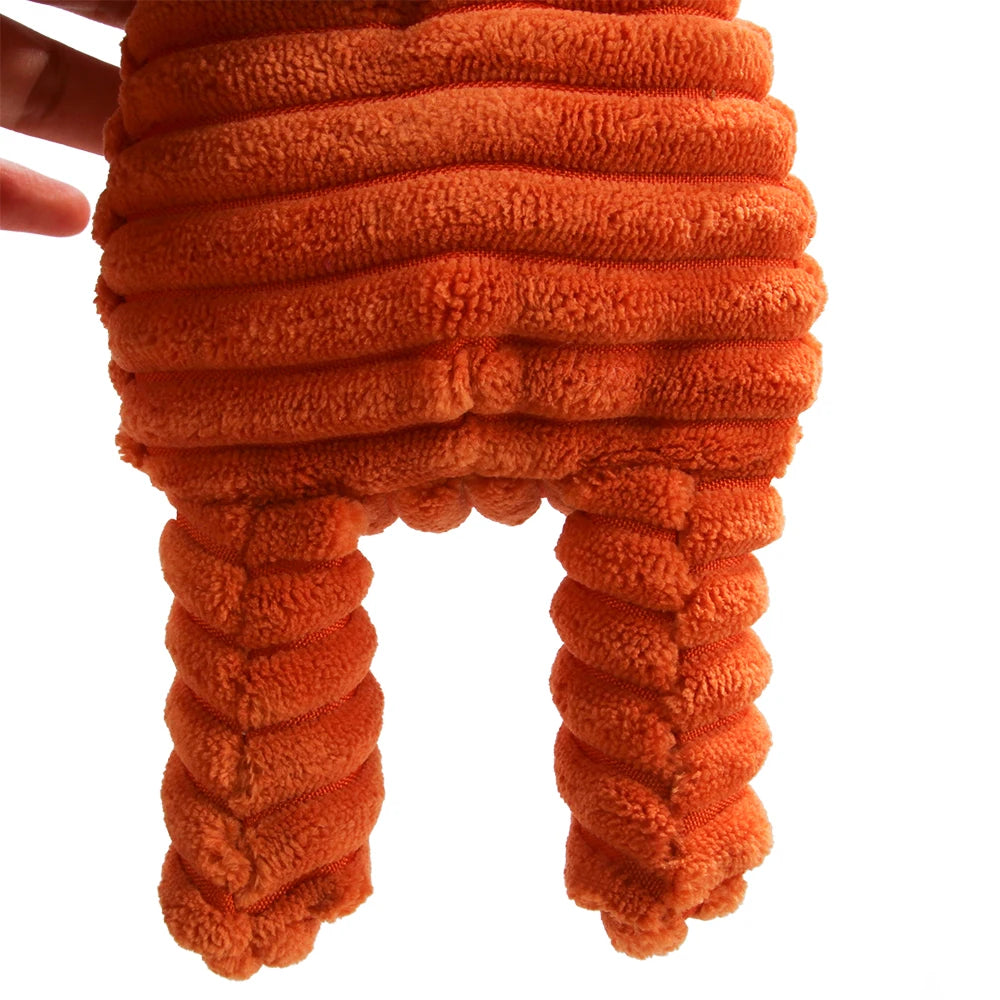 Dog Corduroy Toys  Animal Shape Plush  Squeaky Chew Bite Resistant Toy Pets Accessories Supplies  for Small Large Dogs