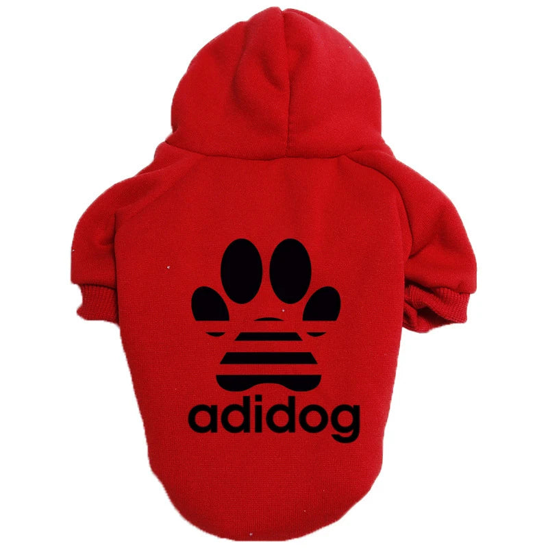 Dog Clothes Casual Autumn and Winter Hooded Sweater Large, Medium and Small Dogs Pet Clothing