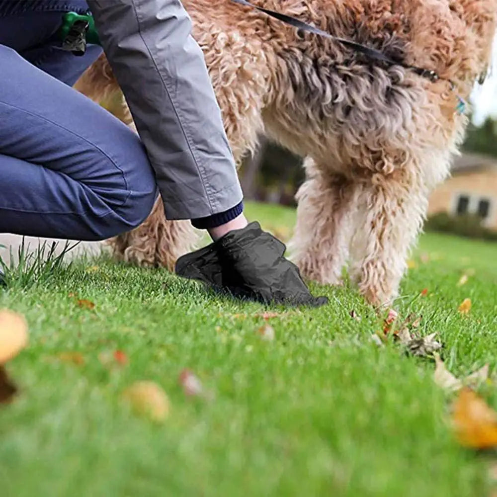 30Rolls Dog Poop Bags with Dispenser and Leash Clip Disposable  Puppy Pooper Scooper Bag Small Rolls Outdoor Clean Pets Supplies