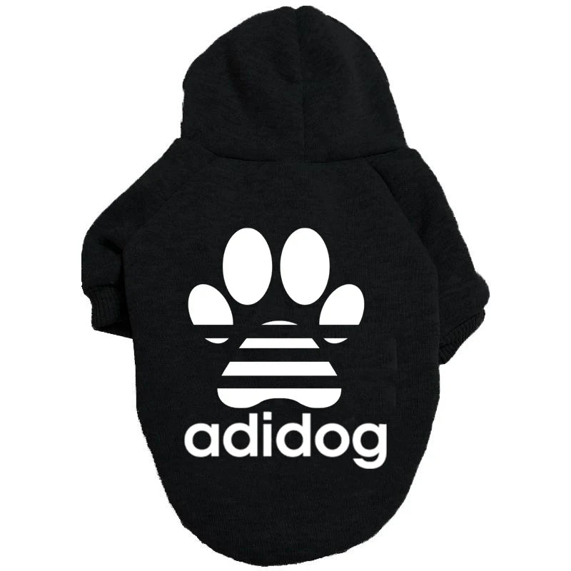 Dog Clothes Casual Autumn and Winter Hooded Sweater Large, Medium and Small Dogs Pet Clothing