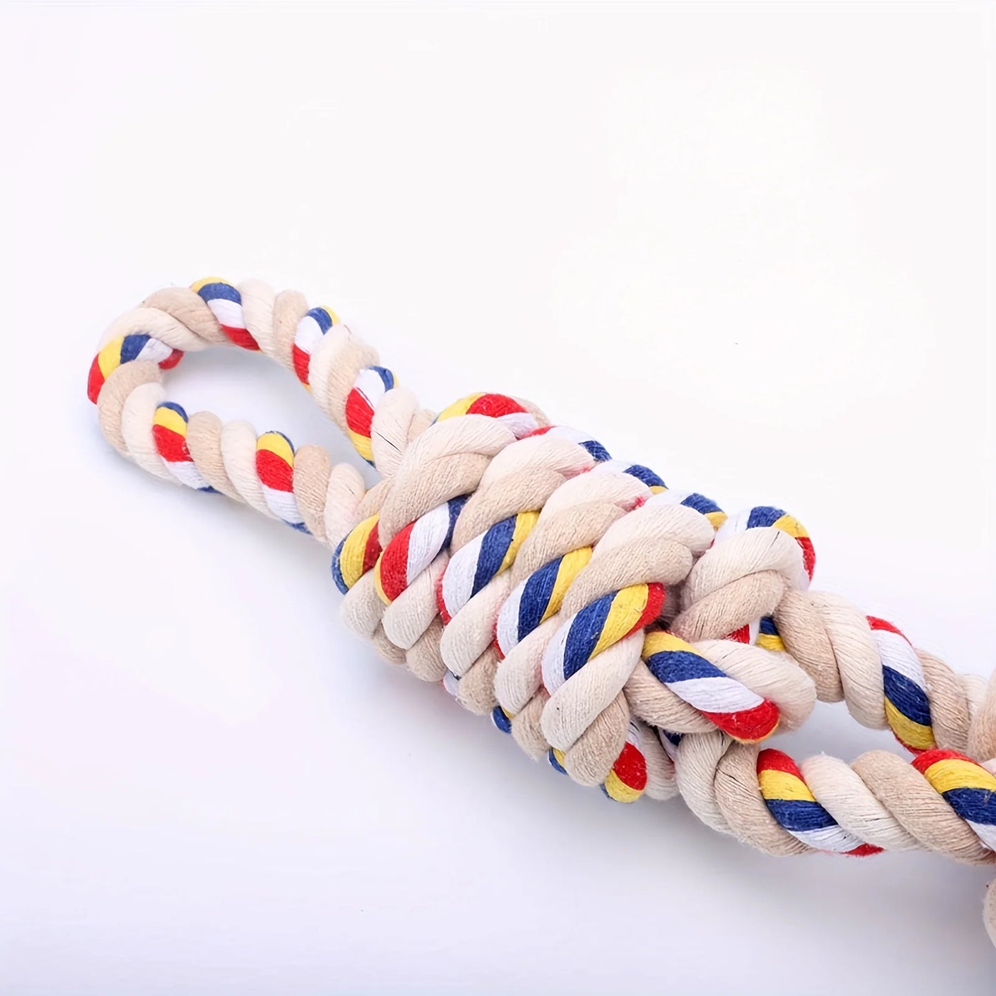 40cm Pet Indestructible Toy For Medium Large Dogs Tough Nature Cotton Rope Puppy Toy Dog Antistress Fidget Toy Dog Toothbrush