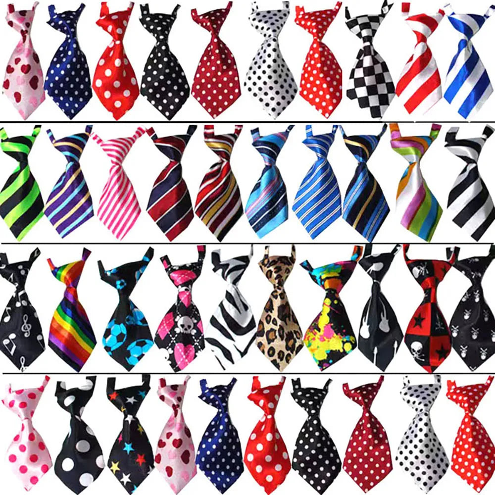 pcs/lot pet cat dog bow tie lots mix colors grooming