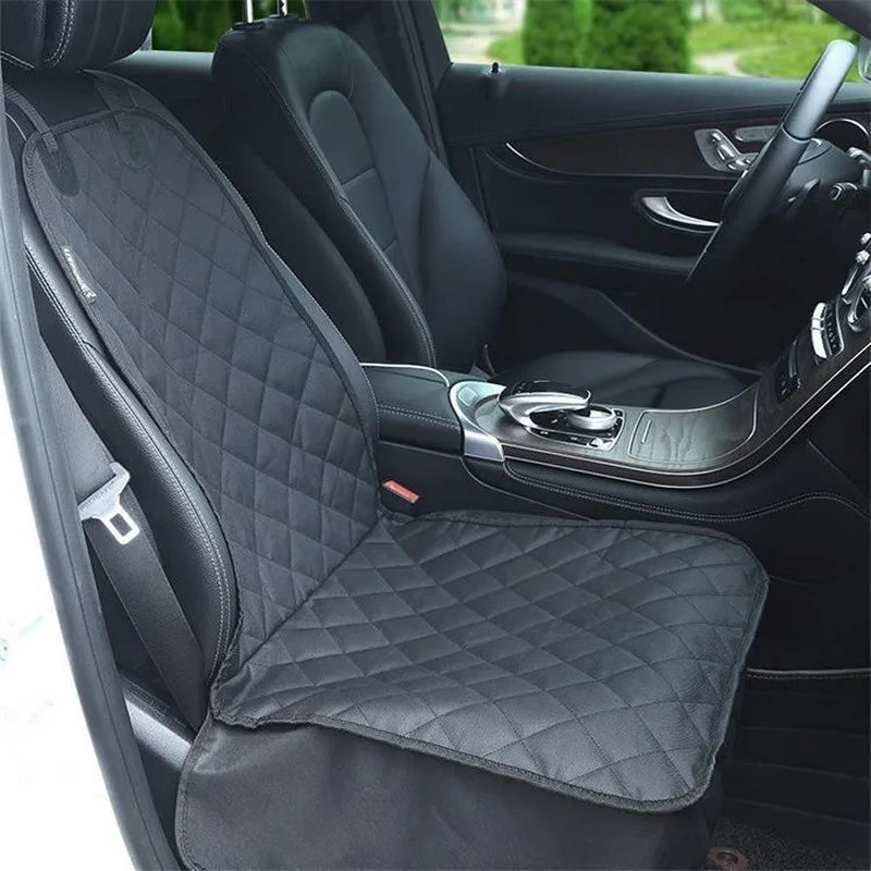 Dog Car Seat Cover Waterproof Car Front Row Pet Cushion For Dogs In The Car Trunk Cover Mats Dog Car Rear Back Protector