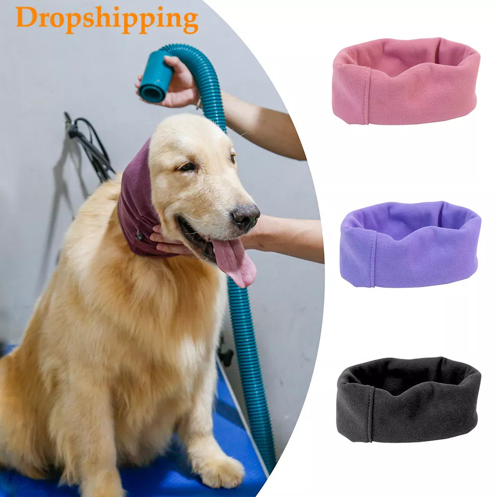 Dropshipping Dog Grooming Earmuffs Soft Warm Noise-proof Earmuffs Pet Ear Cover Cloth Hat Windproof Hats Dog Cat Pet Accessories