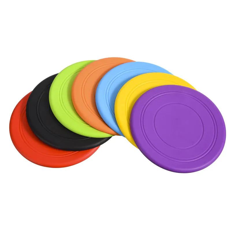 Silicone Flying Saucer Funny Dog Cat Toy Dog Game Flying Discs Resistant Chew Puppy Training Interactive Pet Supplies