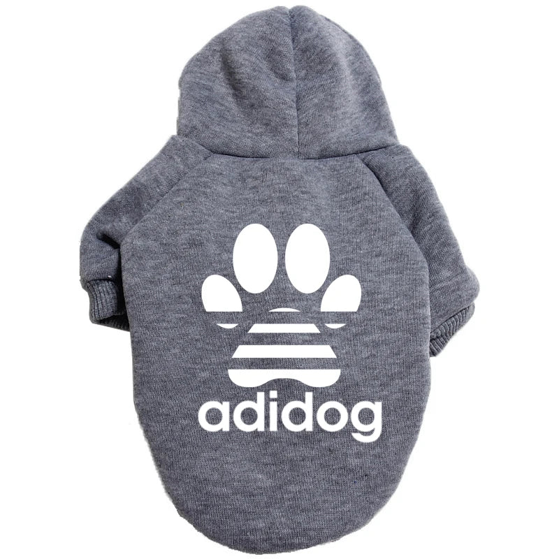 Dog Clothes Casual Autumn and Winter Hooded Sweater Large, Medium and Small Dogs Pet Clothing