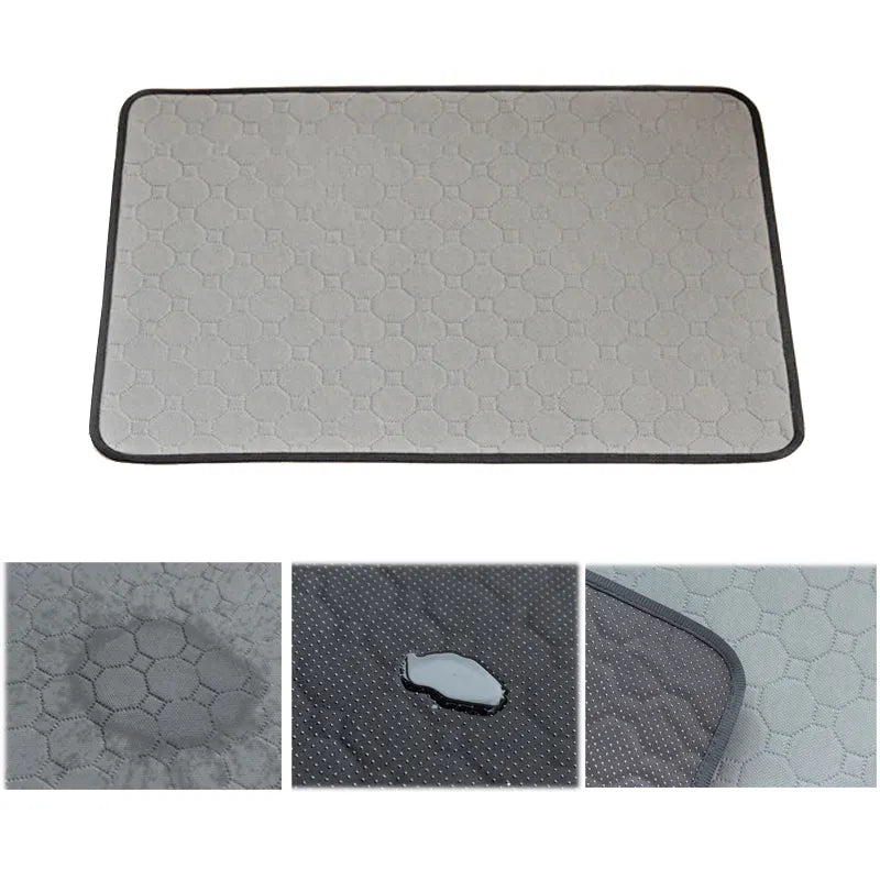 Washable Dog Pet Diaper Mat Waterproof Reusable Training Pad Urine Absorbent Environment Protect Diaper Mat Dog Car Seat Cover