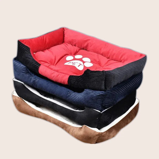 Small Large Dog Pet Cat Sofa BedCat Dog Bed Sofa Set Puppy Sleep Cushion Dog Cat Soft Plush Kennel Mat Pad